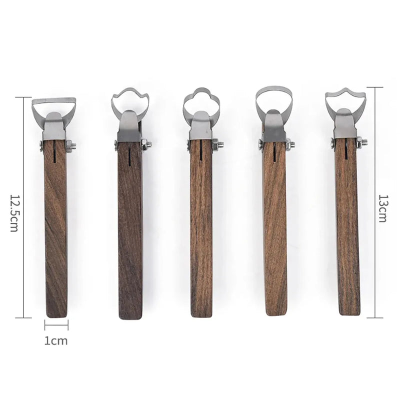 DIY Clay Teapot Handle Scraper Tool