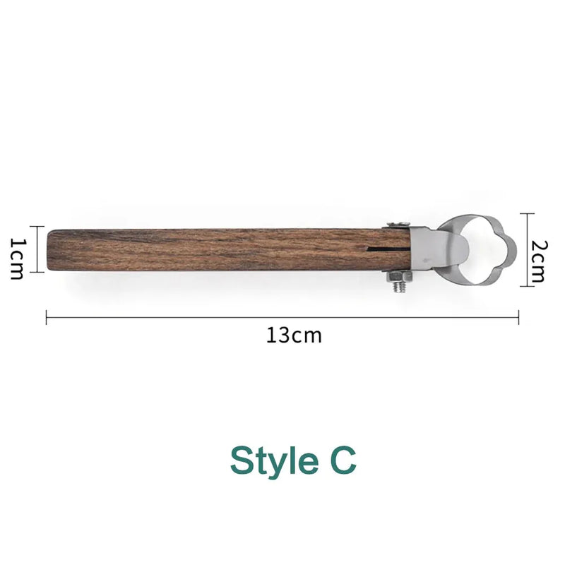 DIY Clay Teapot Handle Scraper Tool