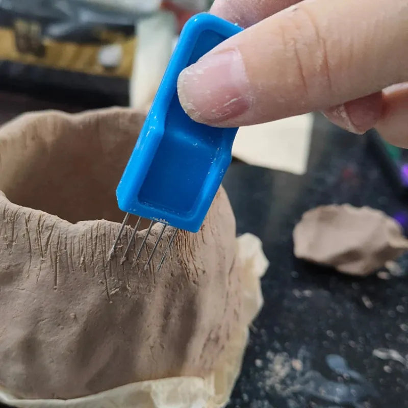 Pottery Clay Block Bonding Steel Needle