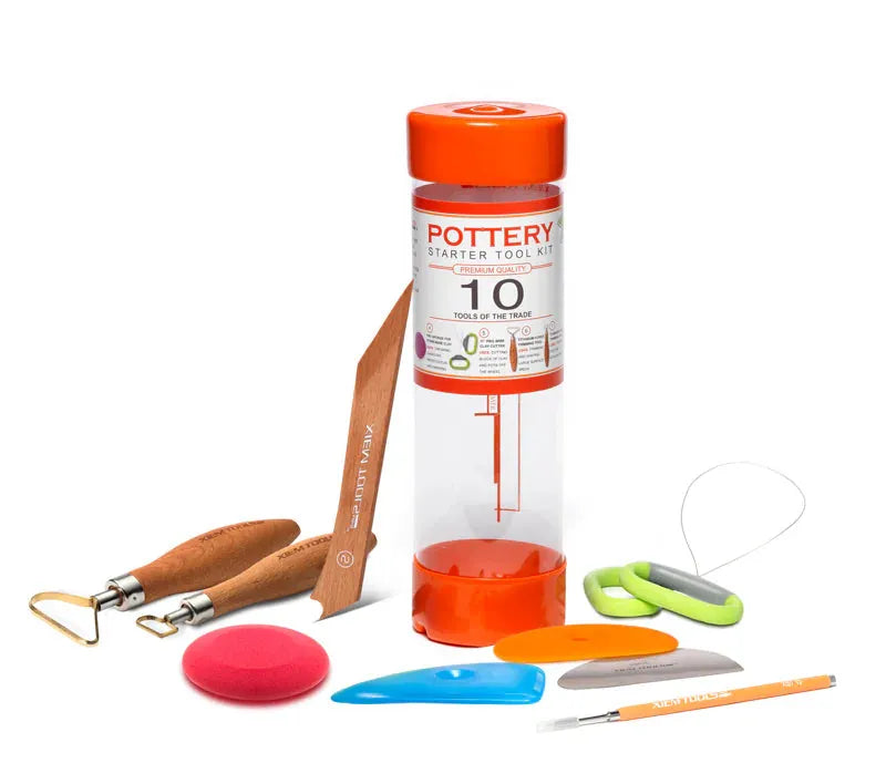 Pottery Starter Tool Kit ( 10 pieces)
