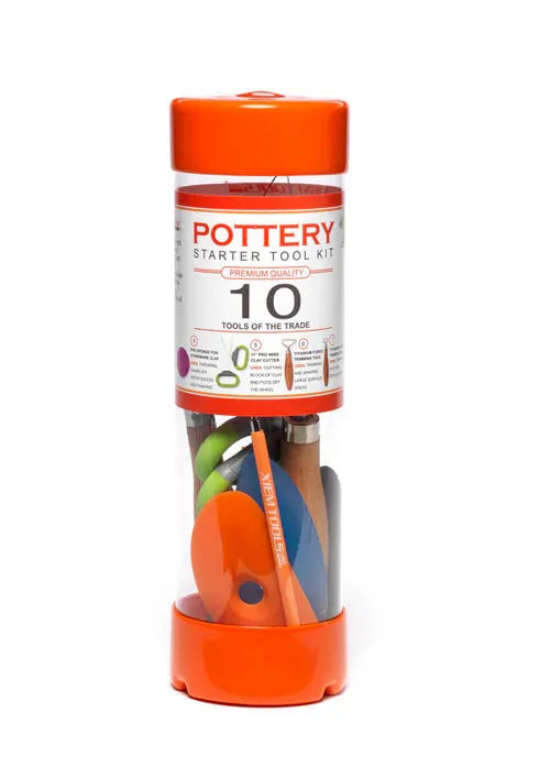 Pottery Starter Tool Kit ( 10 pieces)
