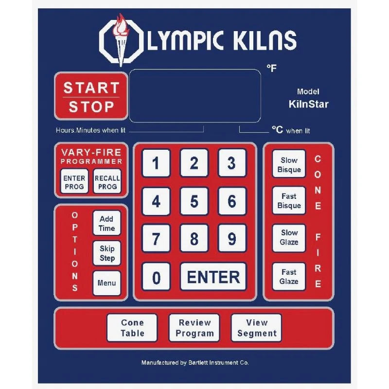 Olympic Kilns 2531HE Oval Electric Kiln