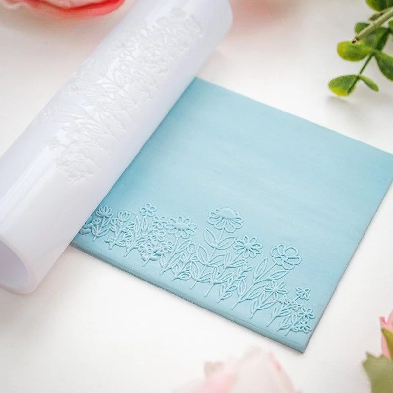 Ceramic Rolling Flower Texture Pottery Tool
