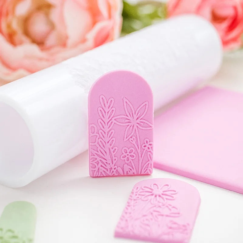 Ceramic Rolling Flower Texture Pottery Tool