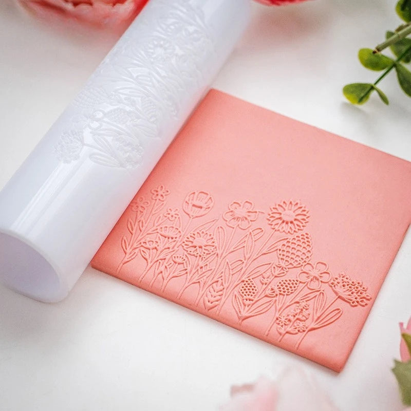 Ceramic Rolling Flower Texture Pottery Tool