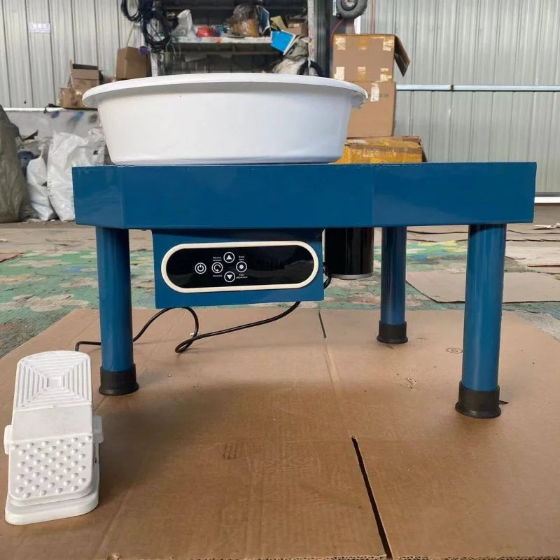 Electric Water Basin Pottery Wheel with Foot Pedal