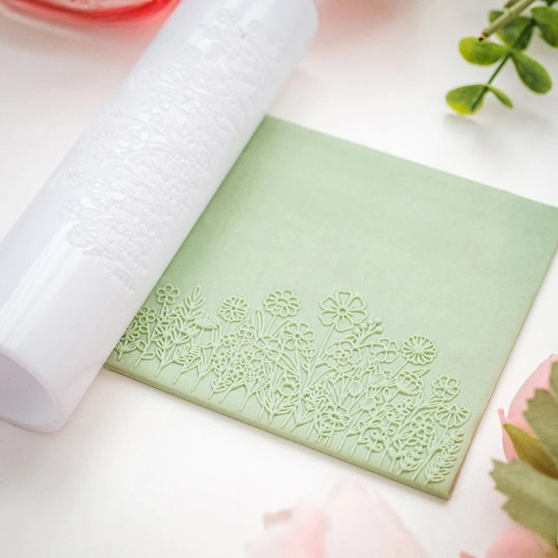 Ceramic Rolling Flower Texture Pottery Tool