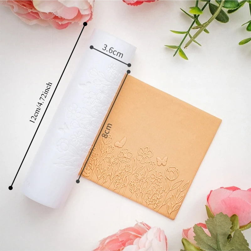 Ceramic Rolling Flower Texture Pottery Tool