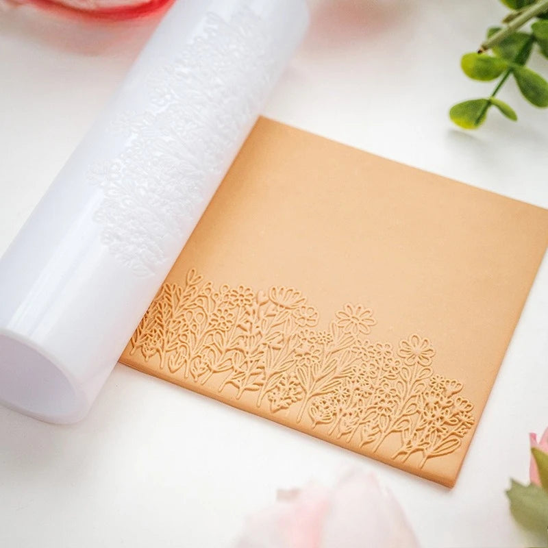 Ceramic Rolling Flower Texture Pottery Tool