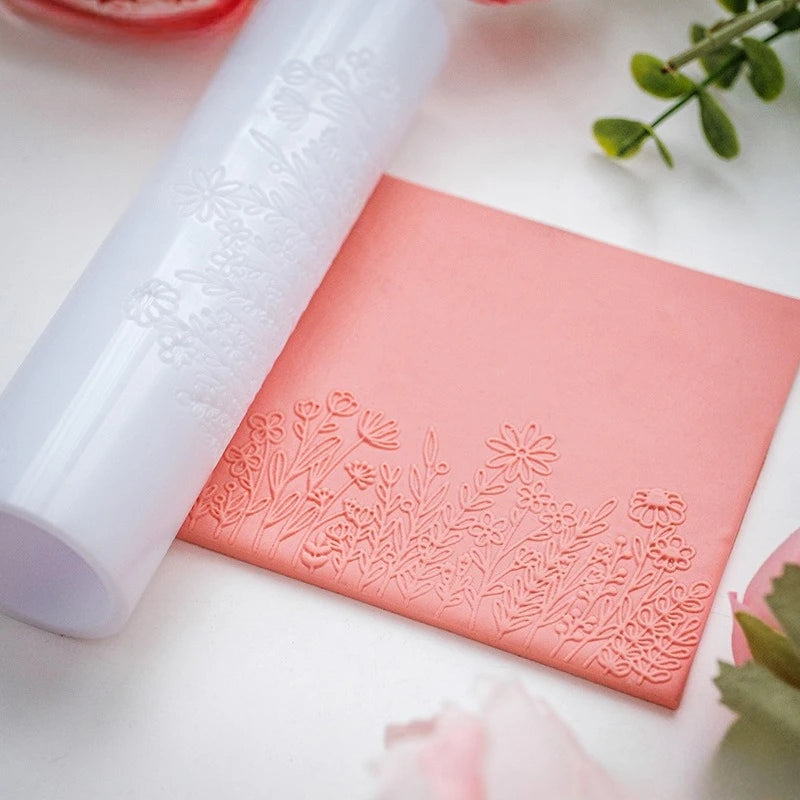 Ceramic Rolling Flower Texture Pottery Tool