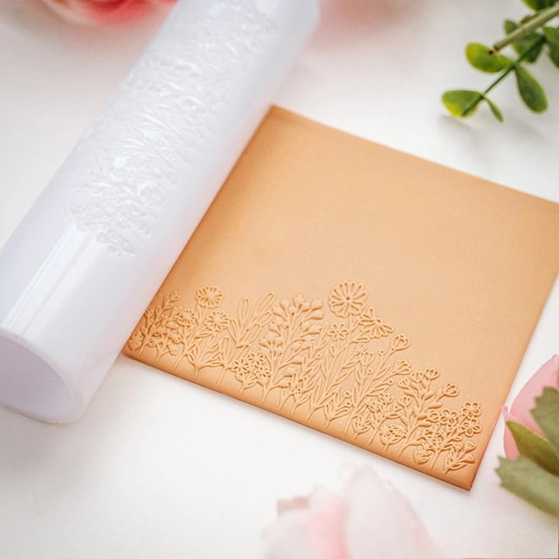 Ceramic Rolling Flower Texture Pottery Tool