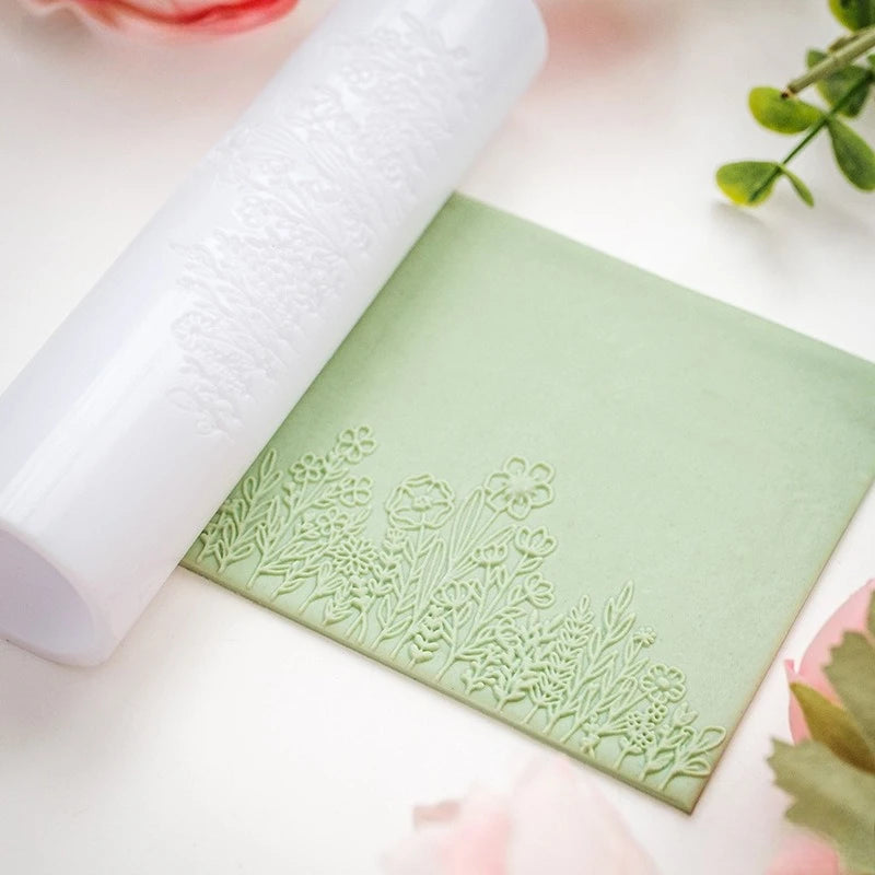 Ceramic Rolling Flower Texture Pottery Tool