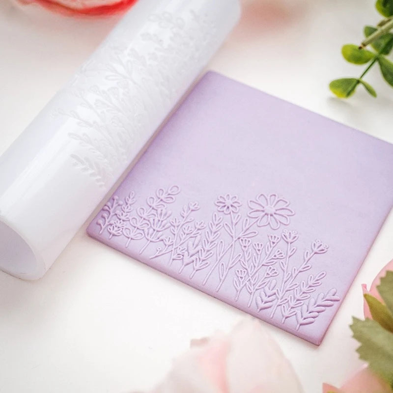 Ceramic Rolling Flower Texture Pottery Tool