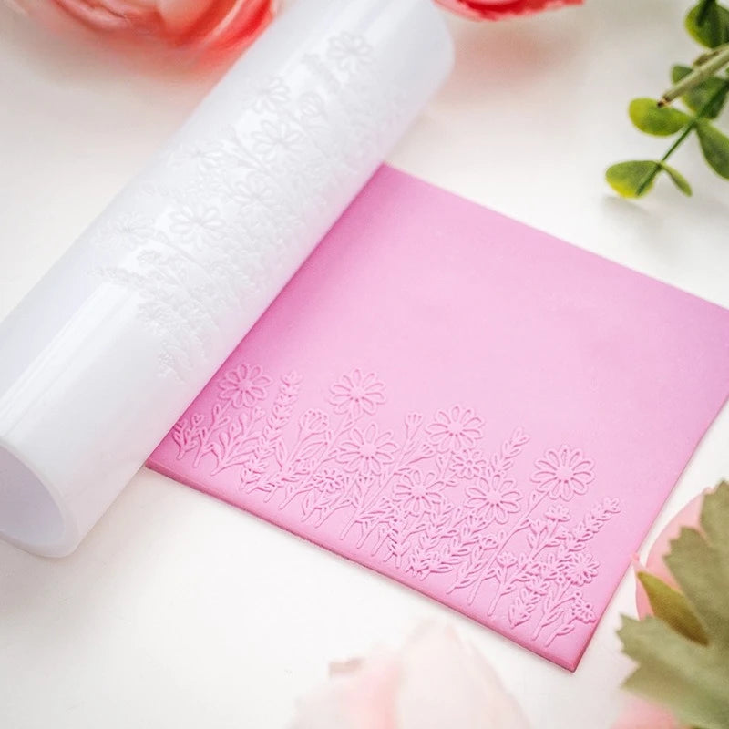 Ceramic Rolling Flower Texture Pottery Tool