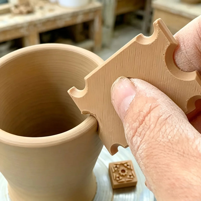 6-in-1 Clay Scraper & Foot Shaping Tool Set