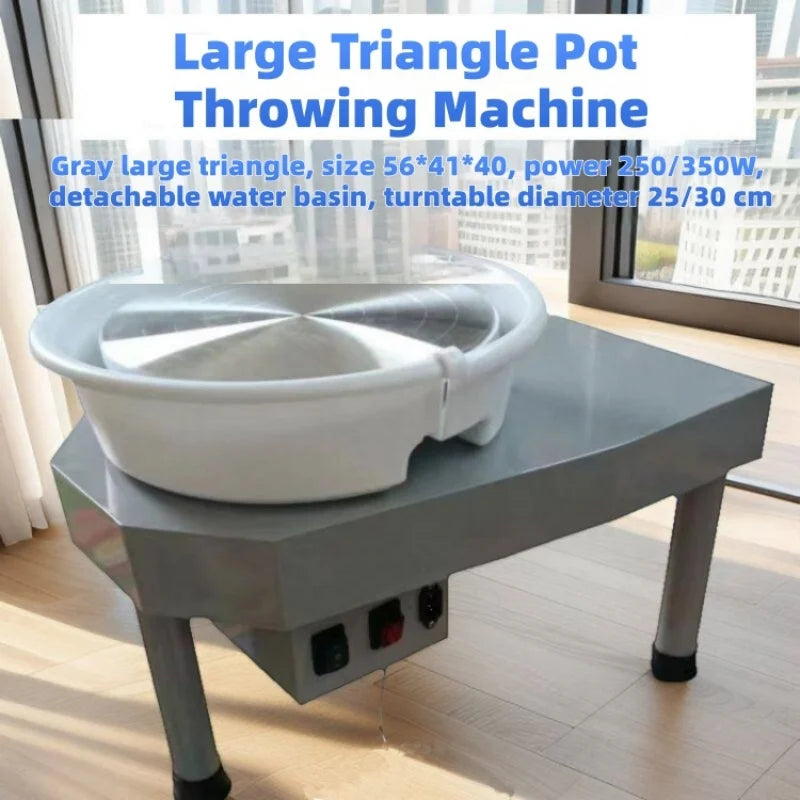 Electric Water Basin Pottery Wheel with Foot Pedal