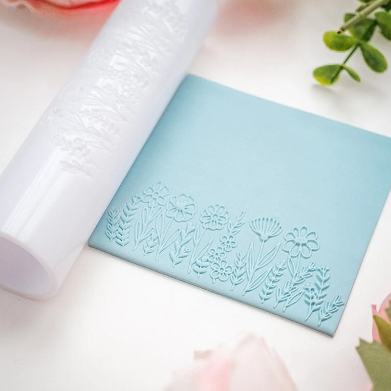 Ceramic Rolling Flower Texture Pottery Tool