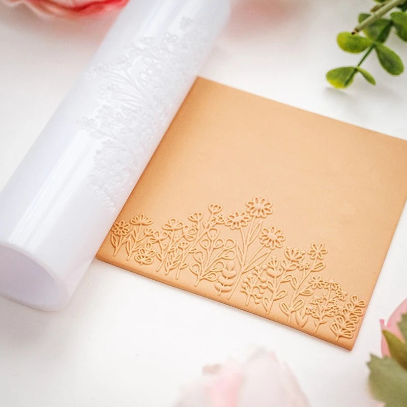 Ceramic Rolling Flower Texture Pottery Tool