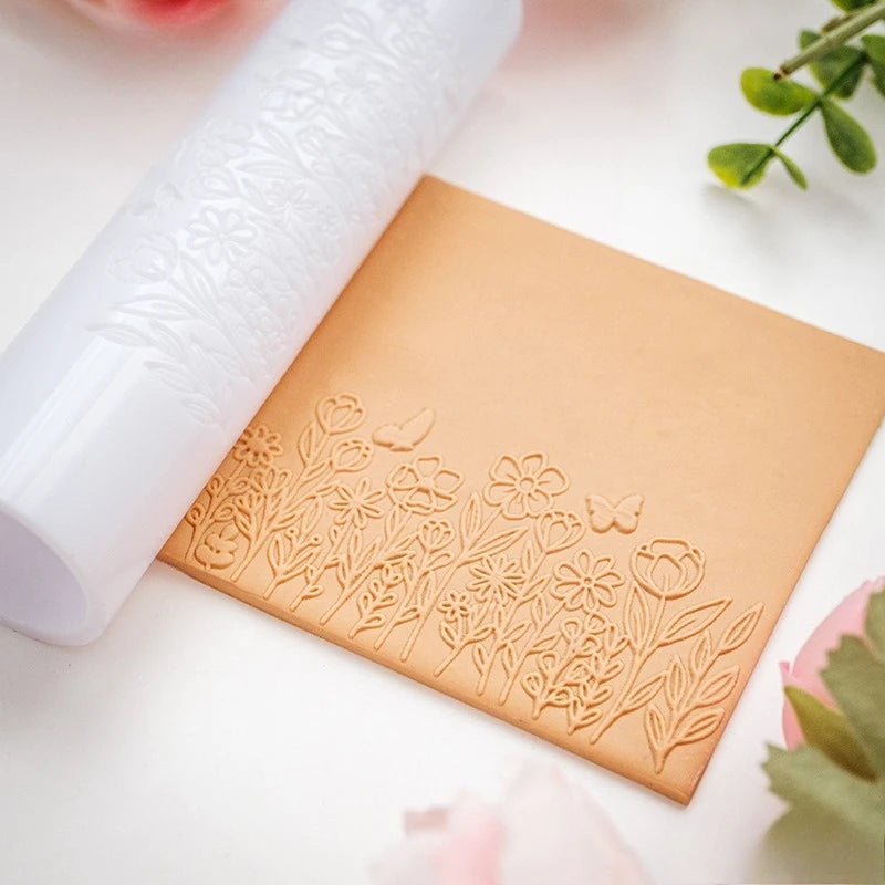 Ceramic Rolling Flower Texture Pottery Tool