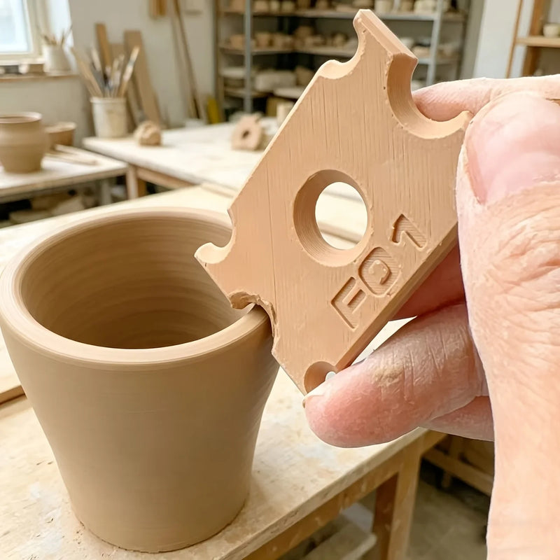6-in-1 Clay Scraper & Foot Shaping Tool Set