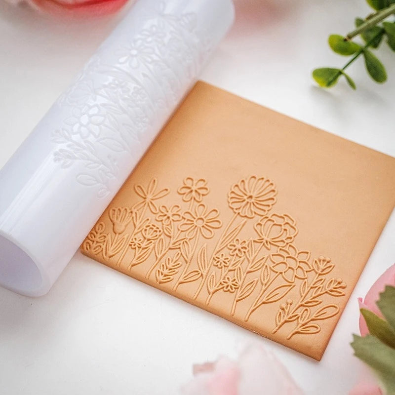 Ceramic Rolling Flower Texture Pottery Tool