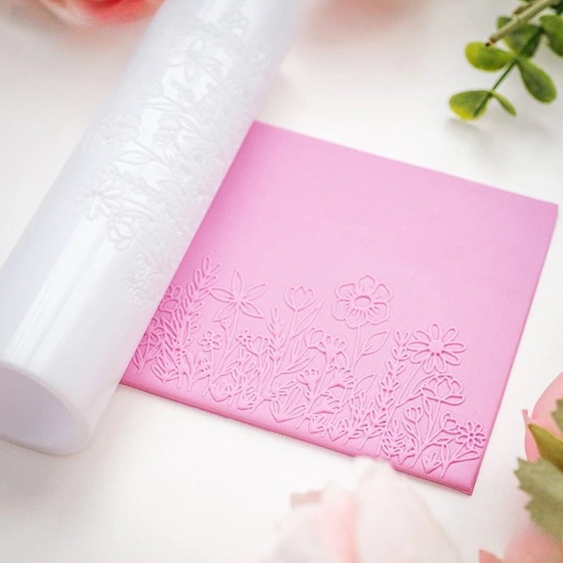 Ceramic Rolling Flower Texture Pottery Tool