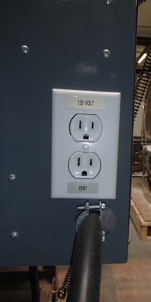 Olympic DPF24E kiln detail